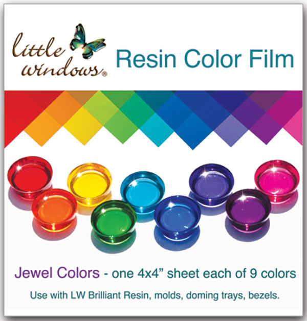 Resin Color Film - Jewel Colors - the easy, clean way to color resin