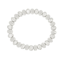 Load image into Gallery viewer, Stretchy Oval CZ Bracelet
