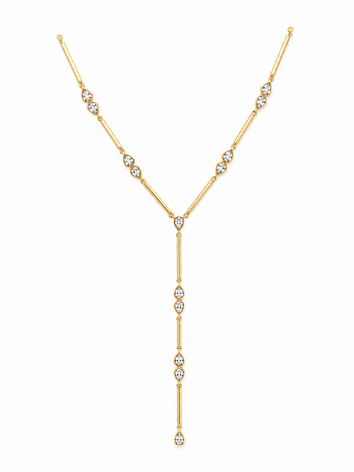 Delphine Teardrop Lariat