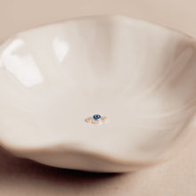 Load image into Gallery viewer, Evil Eye Design Auburn Connectors | 4 Pack | 14K Gold Filled Yellow and .925 Sterling Silver
