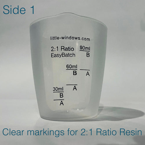 Silicone Measuring Cup for Resin (10-100ml)