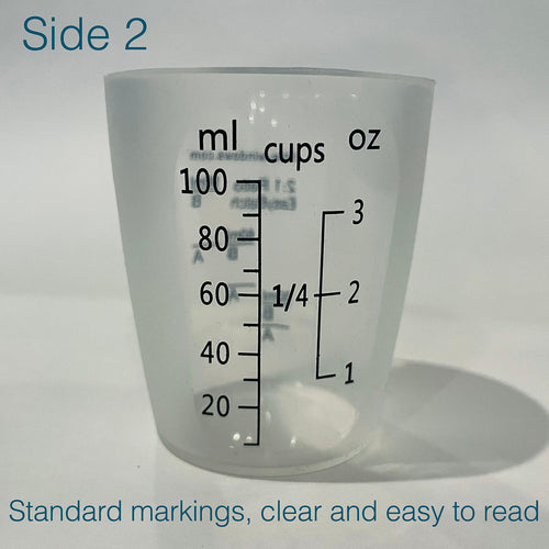 Silicone Measuring Cup for Resin (10-100ml)
