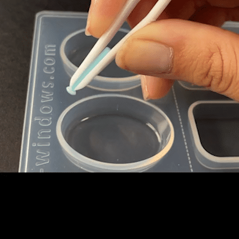 Hole Makers for Resin (4 sizes included) with Tweezers