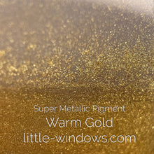 Load image into Gallery viewer, Super Metallic Pigment - Warm Gold 25g by weight
