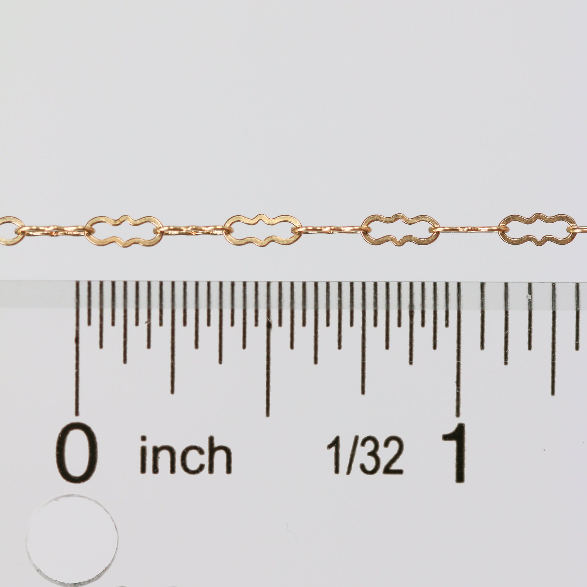 Hannah Permanent Jewelry Chain, Crinkled Paperclip Design and Links, Available in Gold Options and Silver