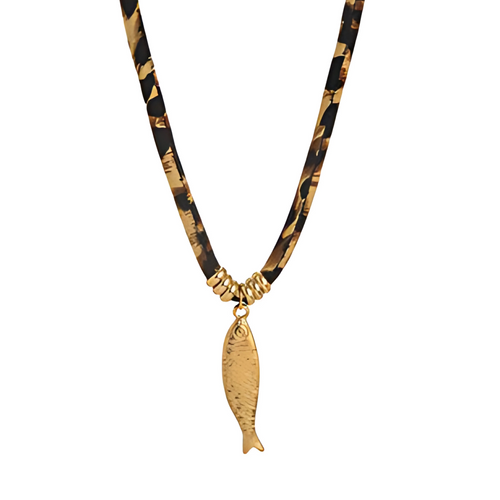Sardine Cord Necklace