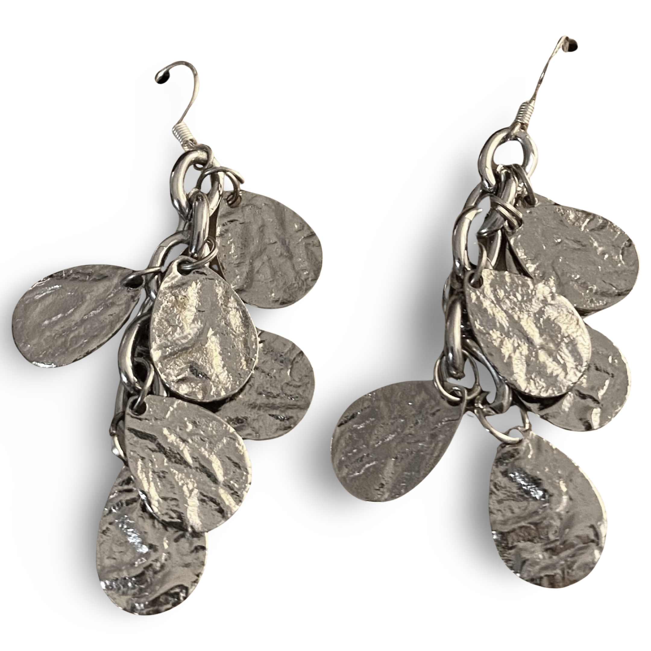 Textured Dangle Earrings