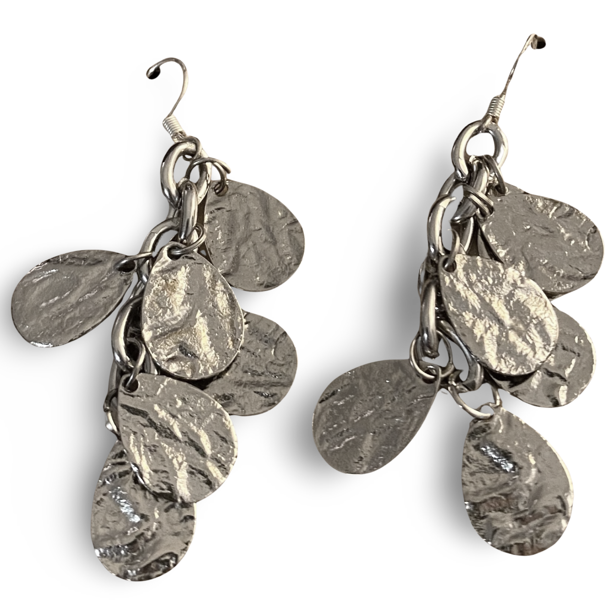 Textured Dangle Earrings