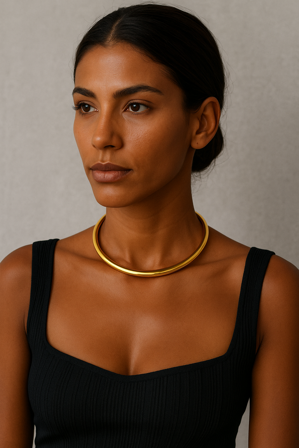 Azaria Cuff Necklace