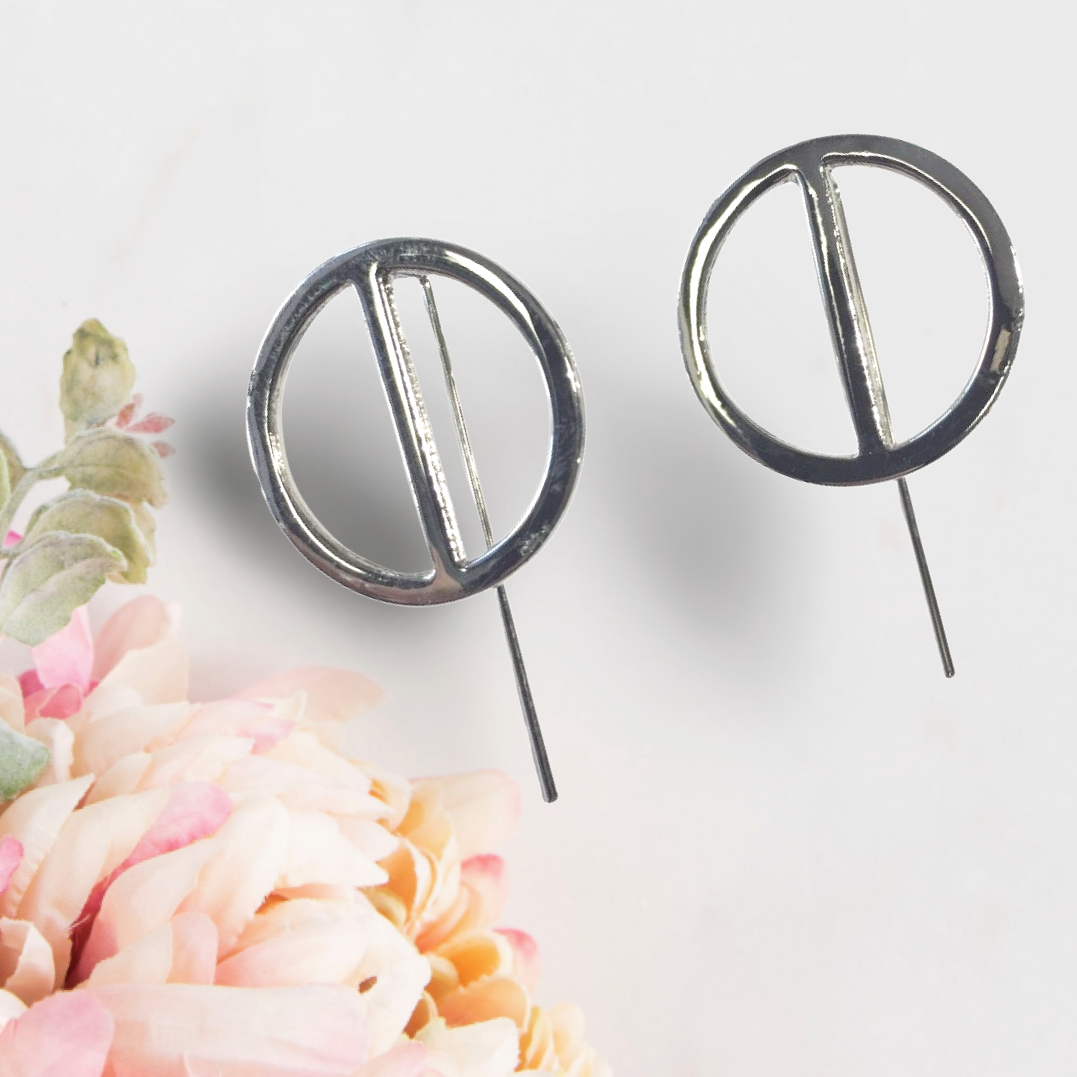 Circle Threader Earrings