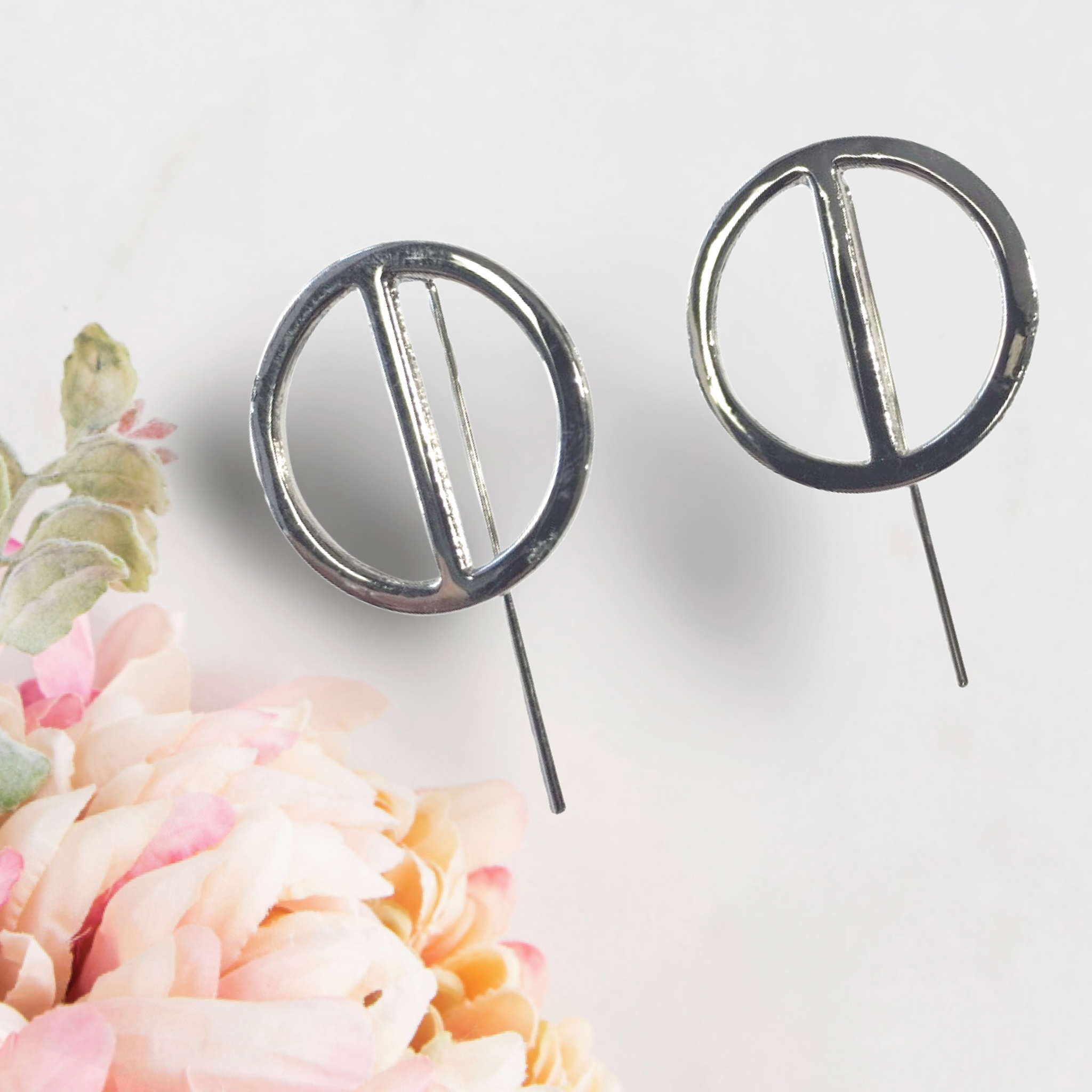 Circle Threader Earrings