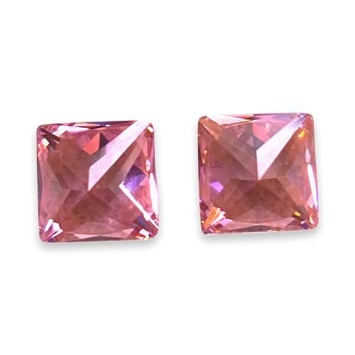 Pink Tourmaline Cubic Zirconia AAA quality Lab-grown Gemstone Loose Stone