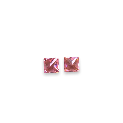Pink Tourmaline Cubic Zirconia AAA quality Lab-grown Gemstone Loose Stone