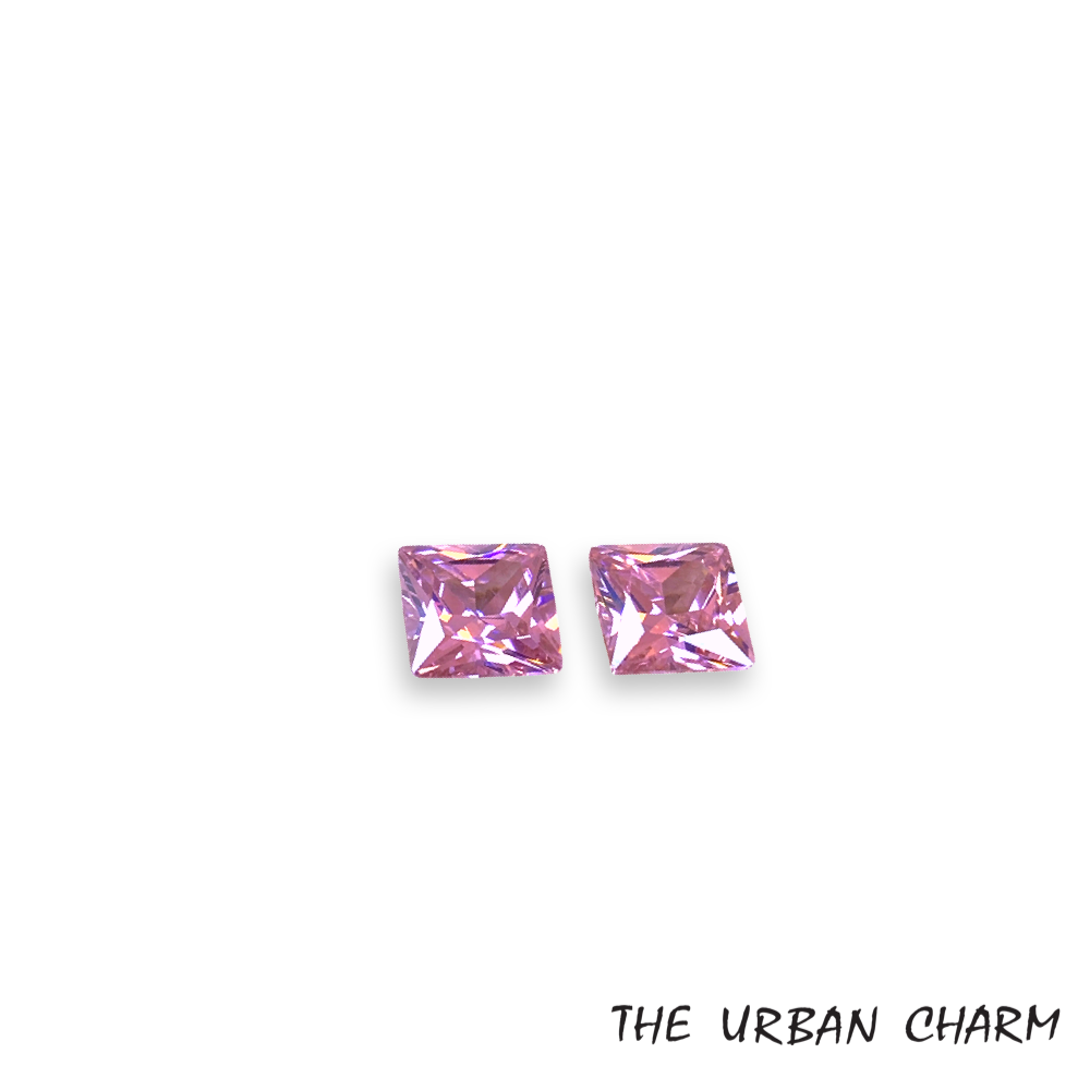 Pink Tourmaline Cubic Zirconia AAA quality Lab-grown Gemstone Loose Stone