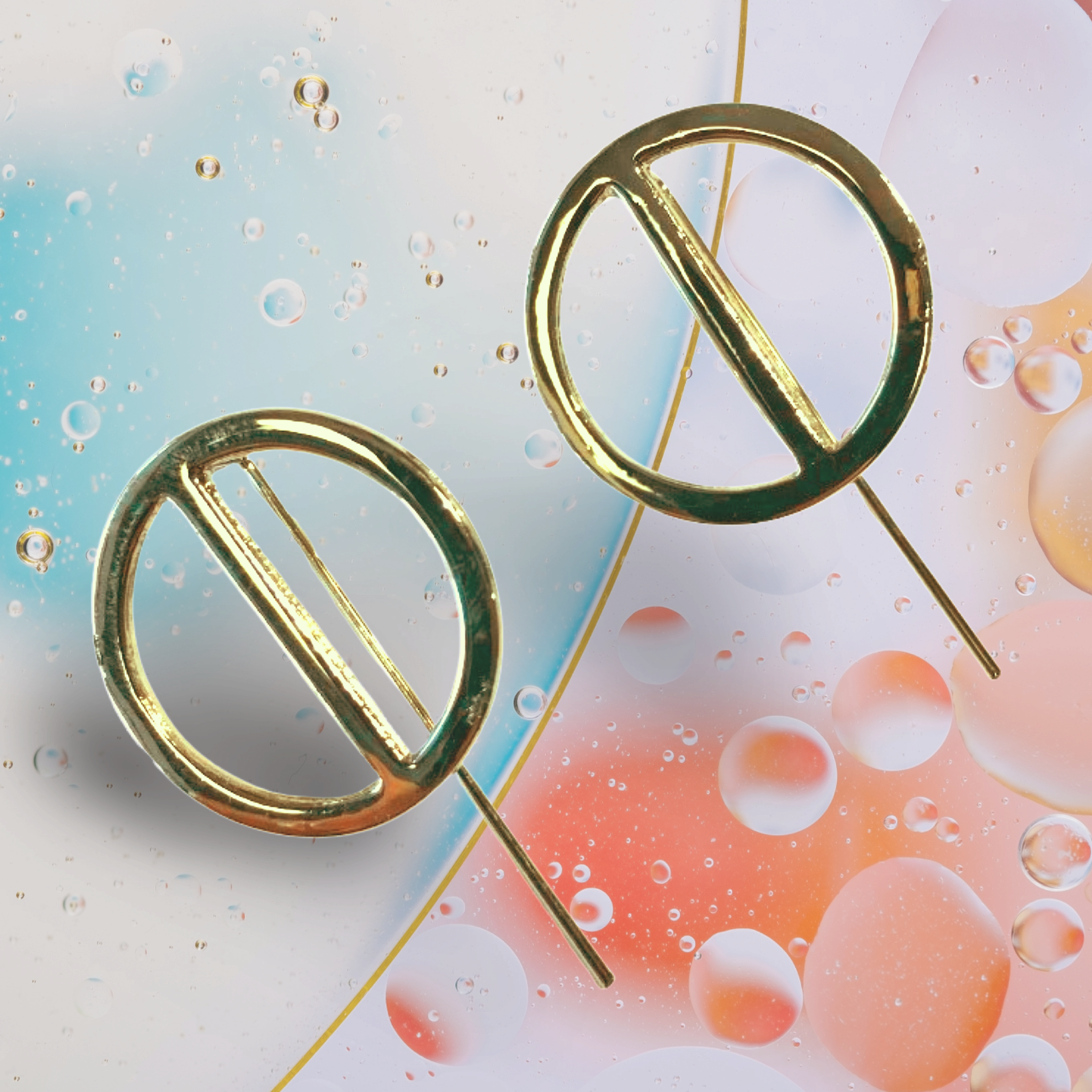 Circle Threader Earrings
