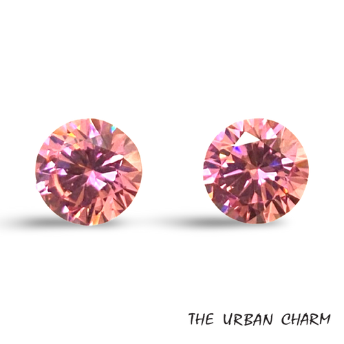 Pink Tourmaline Cubic Zirconia AAA quality Lab-grown Gemstone Loose Stone