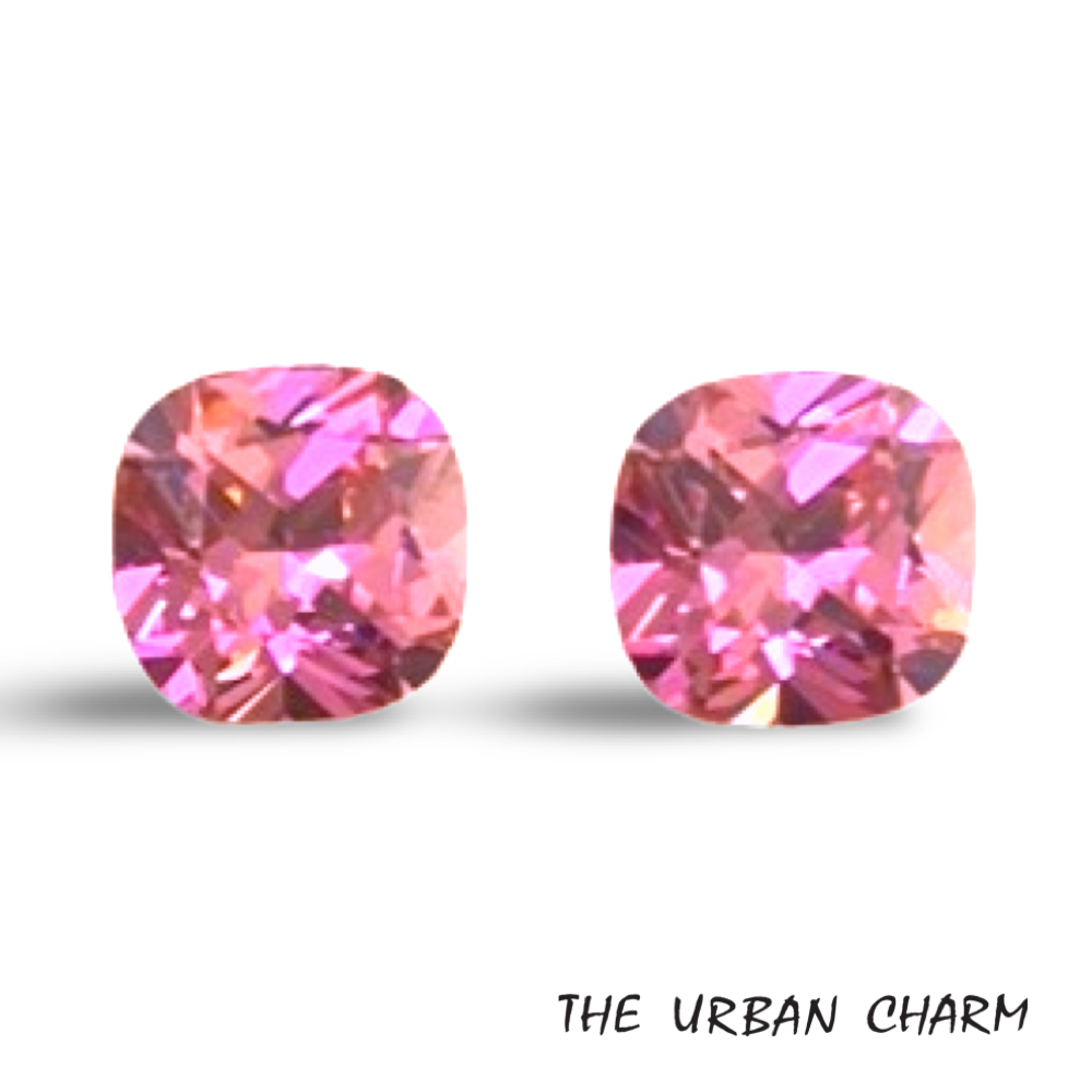 Pink Tourmaline Cubic Zirconia AAA quality Lab-grown Gemstone Loose Stone