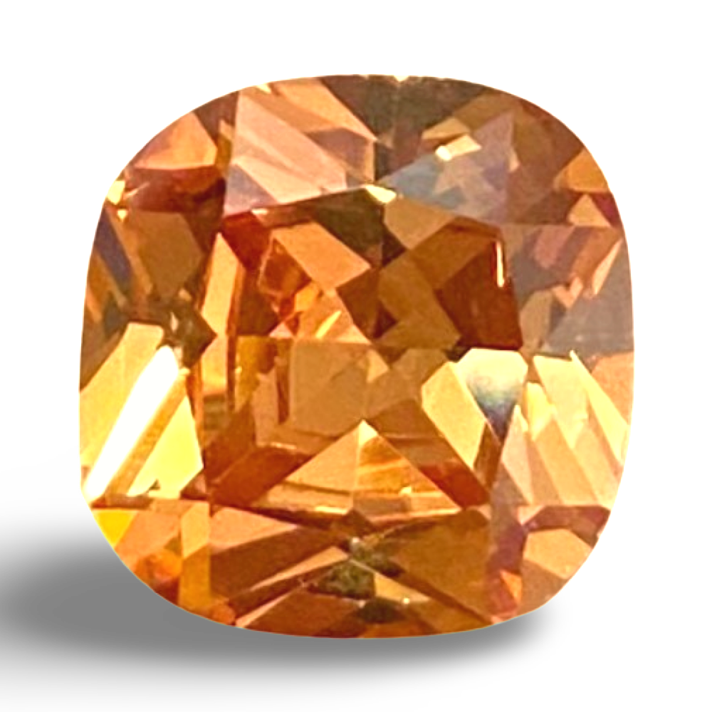 Champagne Cubic Zirconia AAA quality Lab-grown Loose Gemstone