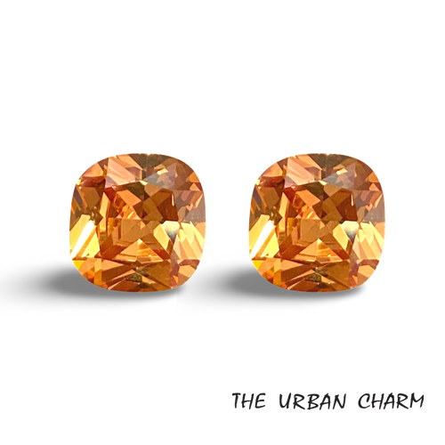 Champagne Cubic Zirconia AAA quality Lab-grown Loose Gemstone