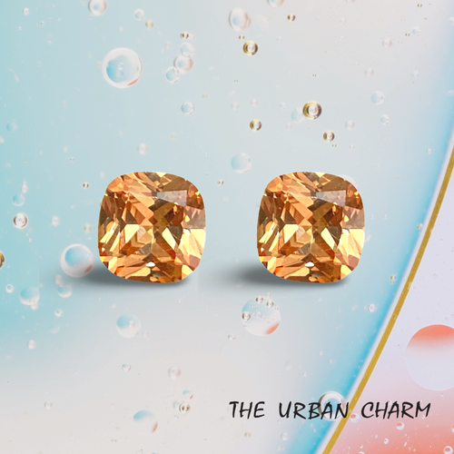 Champagne Cubic Zirconia AAA quality Lab-grown Loose Gemstone