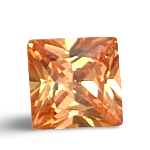 Champagne Cubic Zirconia AAA quality Lab-grown Loose Gemstone