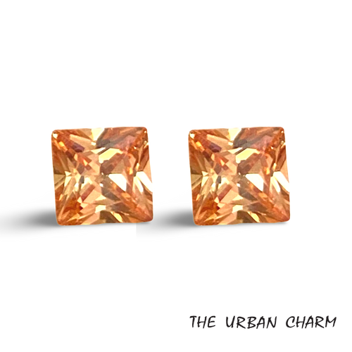 Champagne Cubic Zirconia AAA quality Lab-grown Loose Gemstone