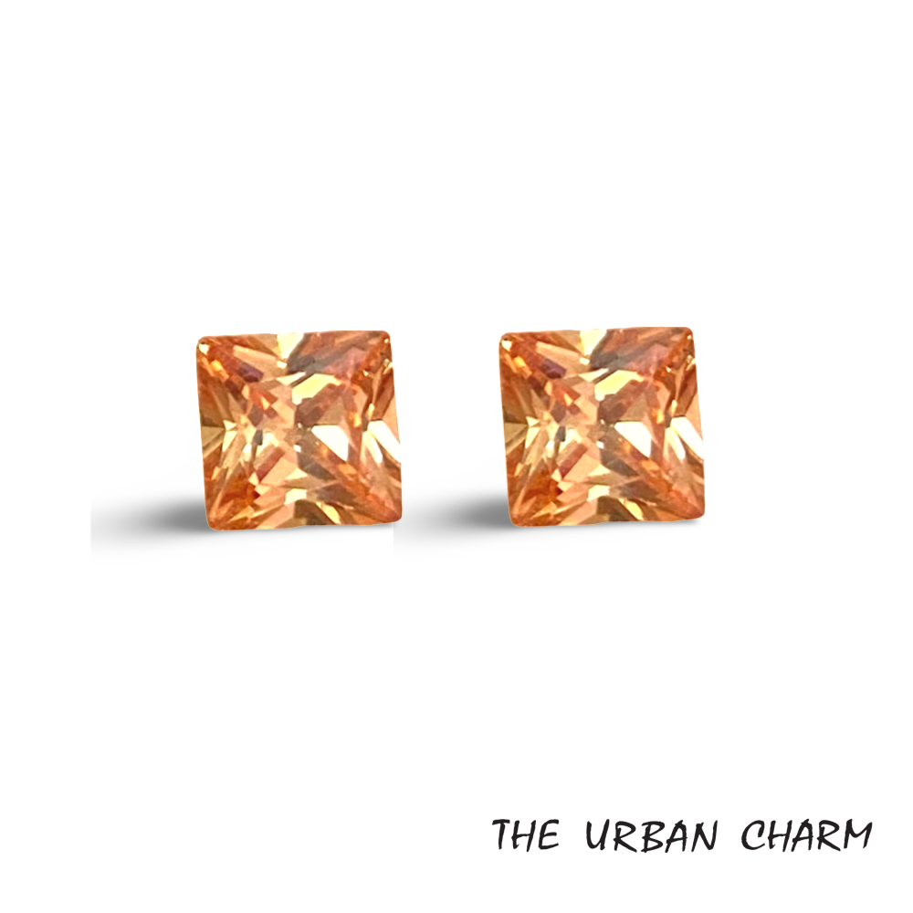Champagne Cubic Zirconia AAA quality Lab-grown Loose Gemstone