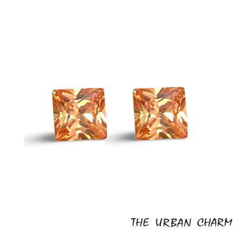 Champagne Cubic Zirconia AAA quality Lab-grown Loose Gemstone
