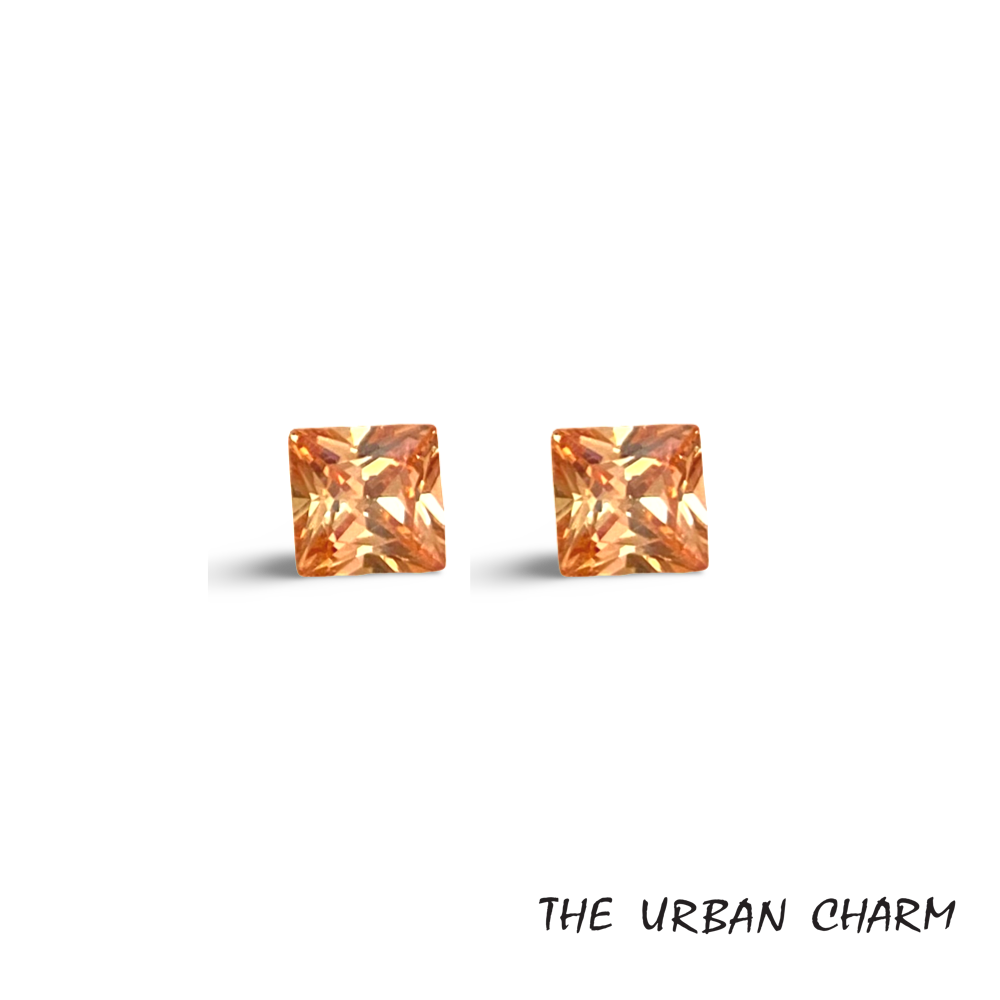 Champagne Cubic Zirconia AAA quality Lab-grown Loose Gemstone