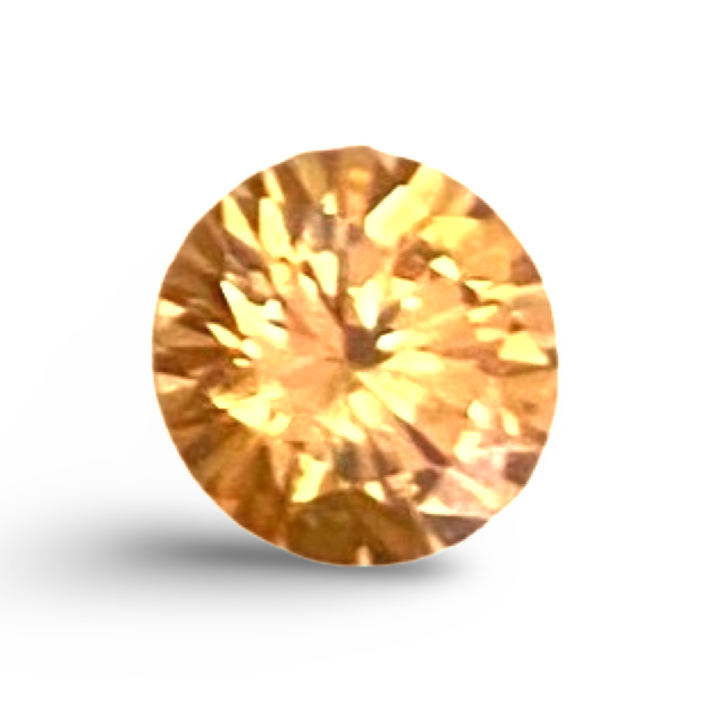 Champagne Cubic Zirconia AAA quality Lab-grown Loose Gemstone