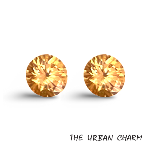 Champagne Cubic Zirconia AAA quality Lab-grown Loose Gemstone