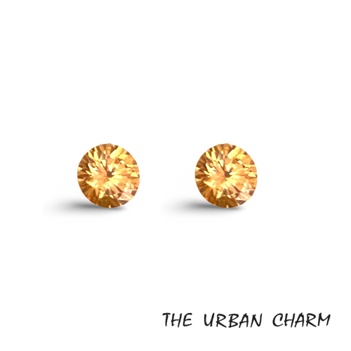 Champagne Cubic Zirconia AAA quality Lab-grown Loose Gemstone