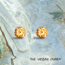 Load image into Gallery viewer, Champagne Cubic Zirconia AAA quality Lab-grown Loose Gemstone
