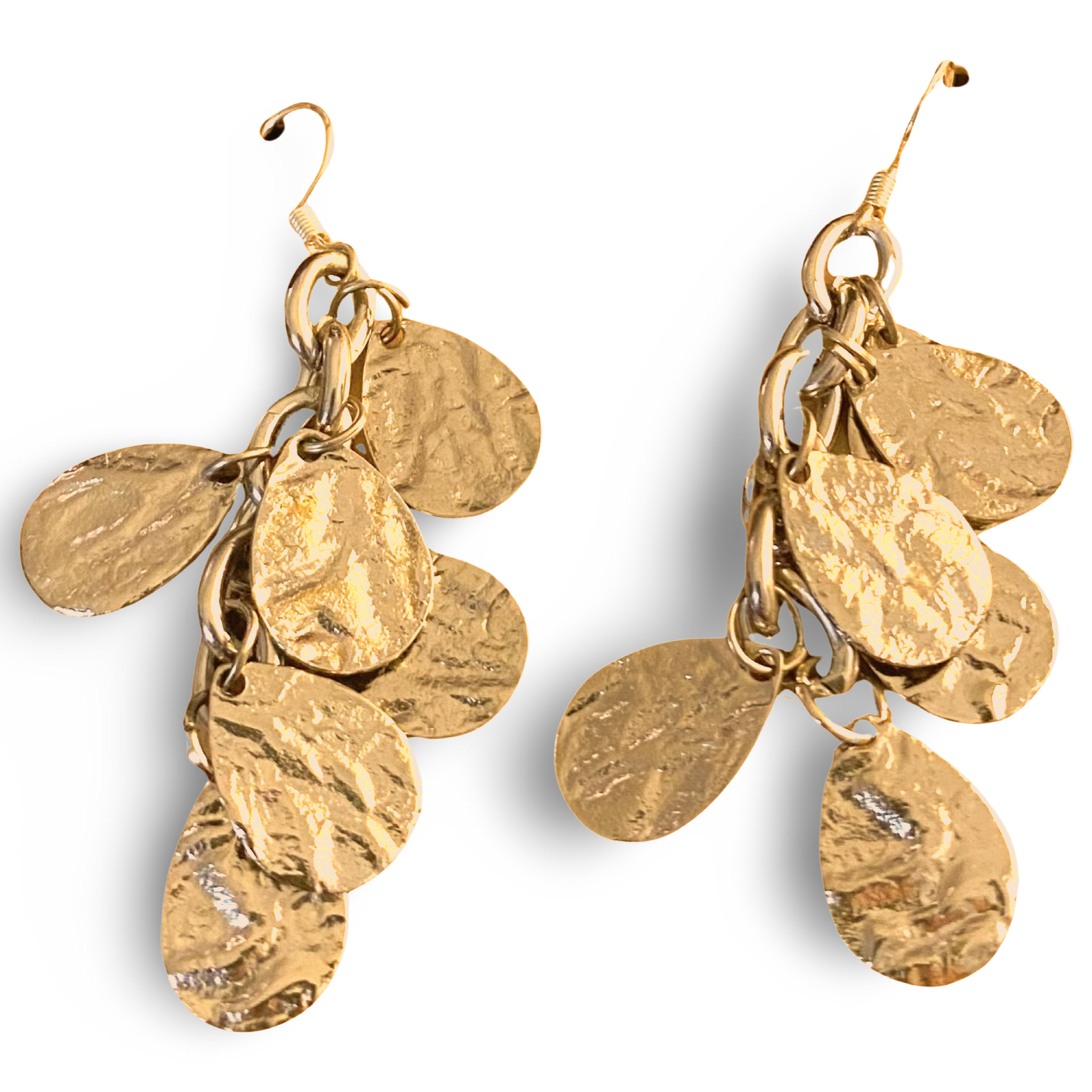 Textured Dangle Earrings