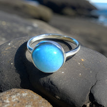Load image into Gallery viewer, Turquoise Gemstone Round Ring
