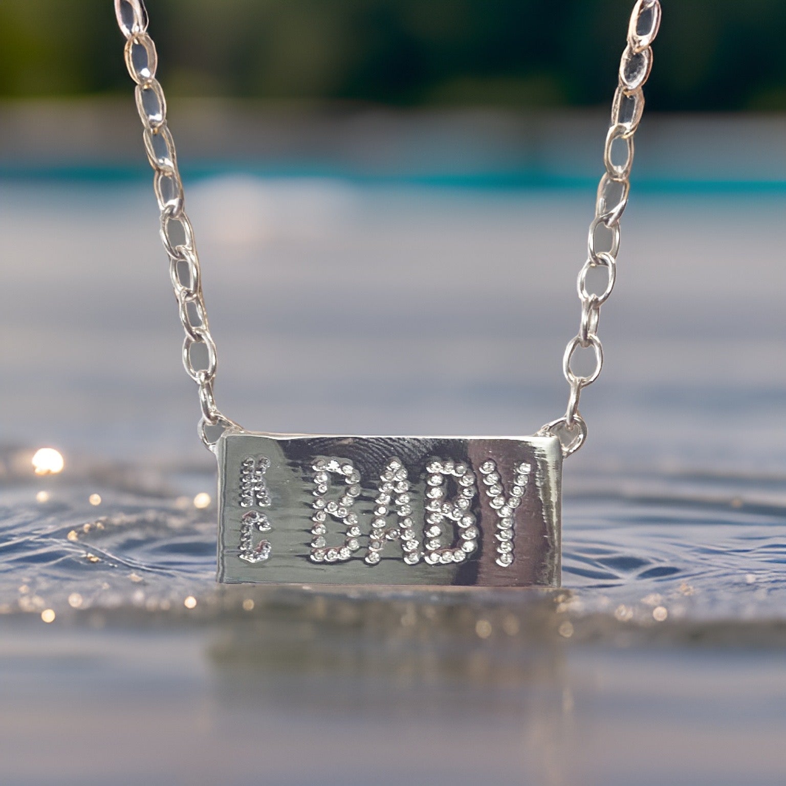 KC Baby Crystal Pendant Necklace