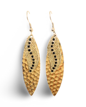 Load image into Gallery viewer, Navette Sun Rays Earrings
