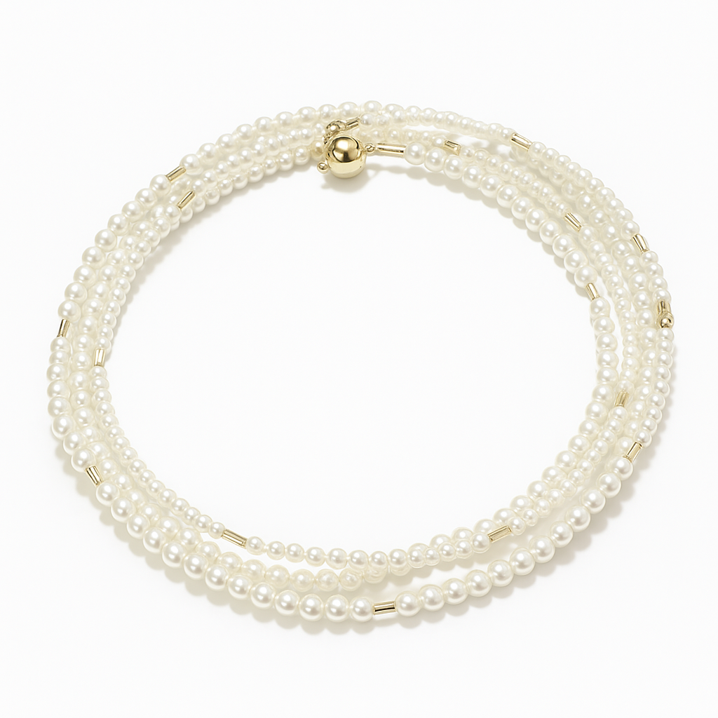 Elowen Pearl Wrap Choker