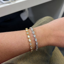 Load image into Gallery viewer, Ines Raindrop Tennis Bracelet

