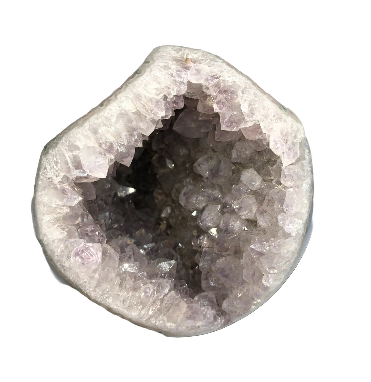 Amethyst Geode Agate Sphere