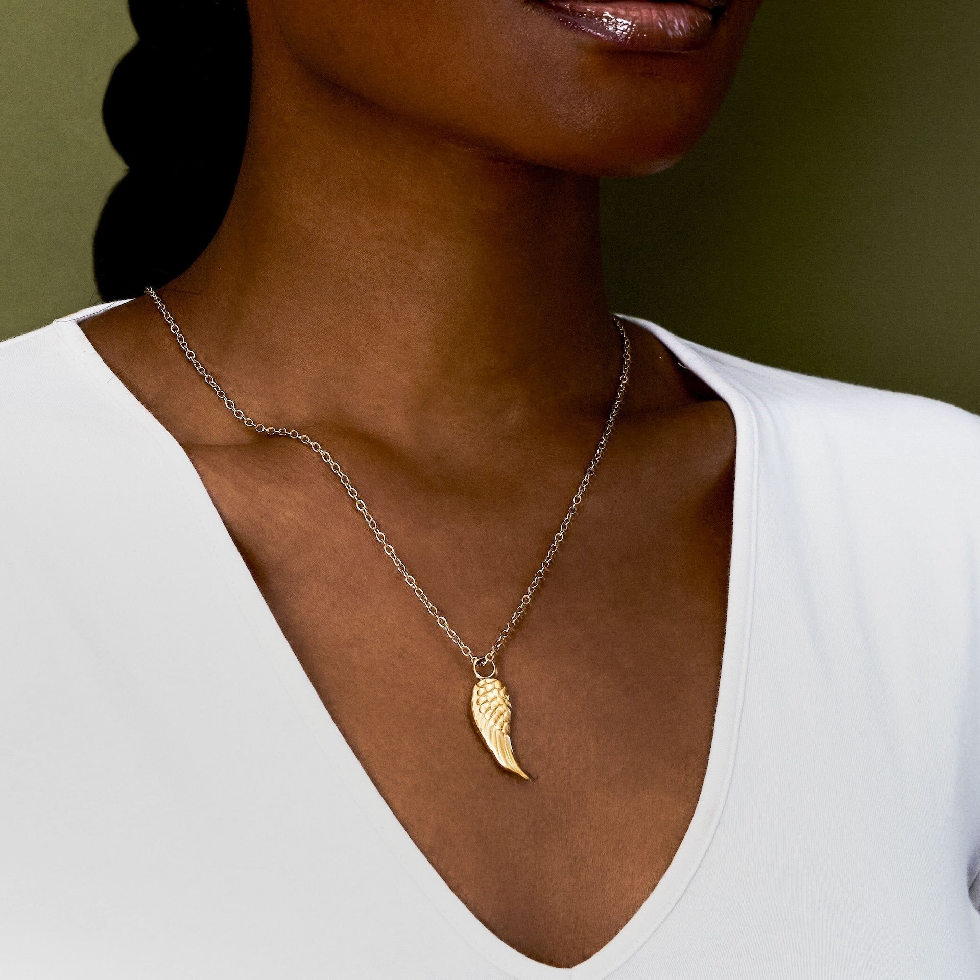 Memorial Guardian Angel Pendant