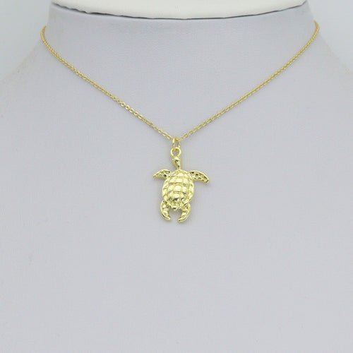 Gold Turtle Charm,Tortoise Charm Pendant, Sku#LX968