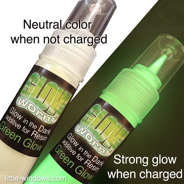 Super Glow In The Dark Resin Additive - GREEN (1oz. by weight)