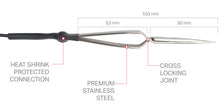 Load image into Gallery viewer, Orion Crosslock Tweezer for Permanent Jewelry
