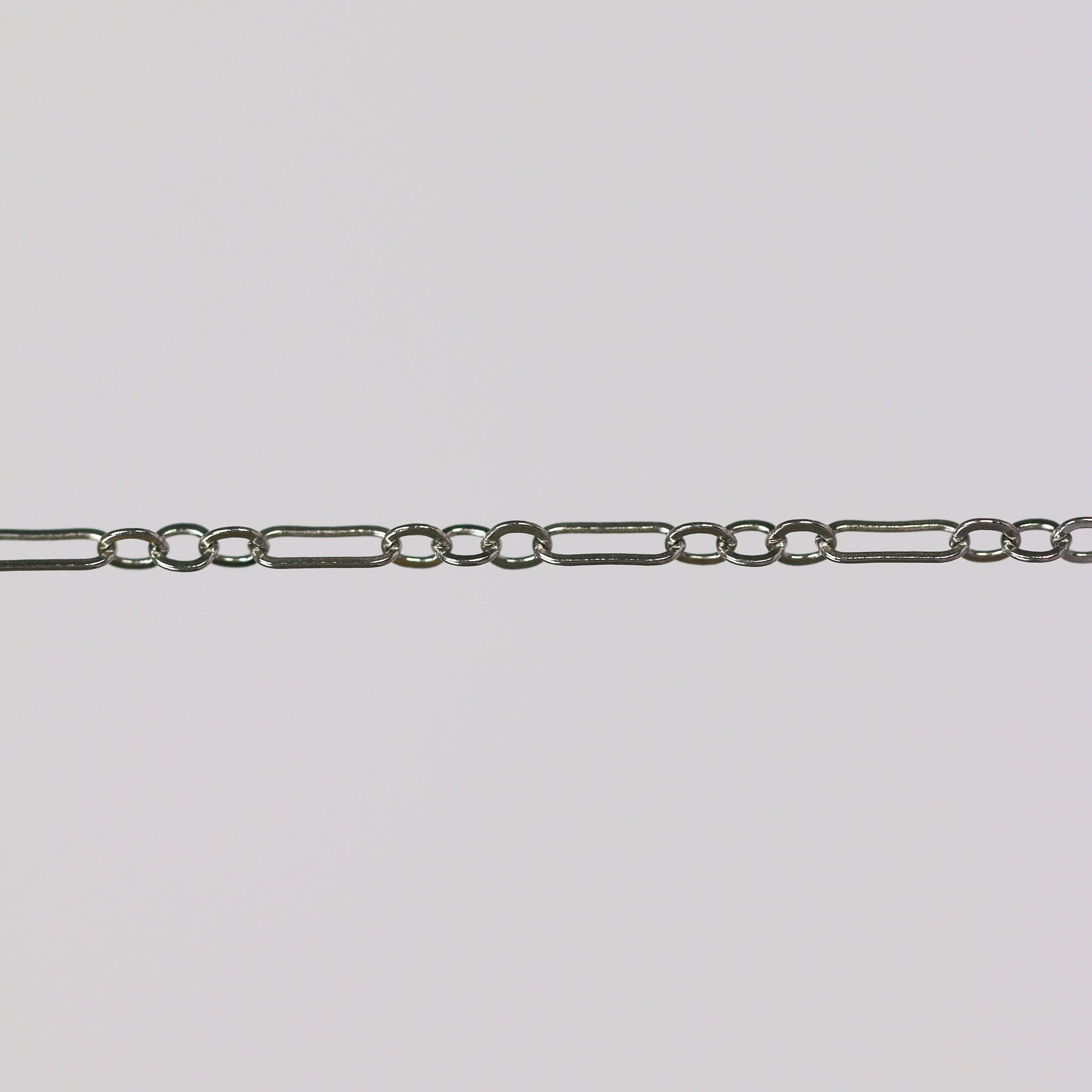 Marlee Permanent Jewelry Chain, Cable Paperclip Design, Long and Short Links, Available in Gold Options and Silver