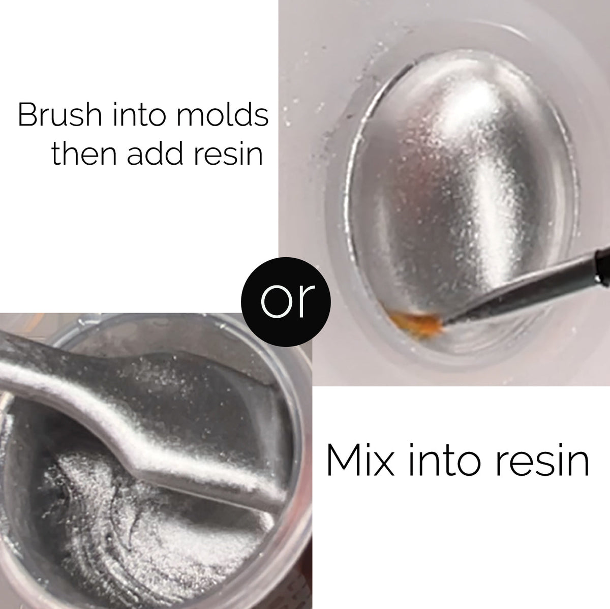 Super Metallic Pigment - Sparkling Silver 25g by weight