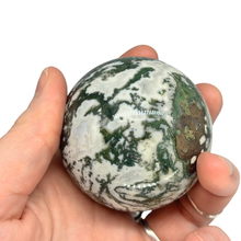 Load image into Gallery viewer, Moss Agate Sphere
