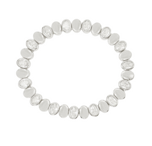 Load image into Gallery viewer, Stretchy Oval CZ Bracelet
