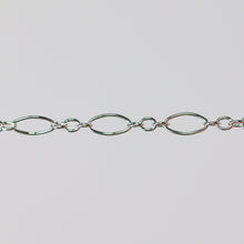 Load image into Gallery viewer, Aspen Permanent Jewelry Chain, Oval Design, Long and Small Links, Available in Gold Filled and Silver
