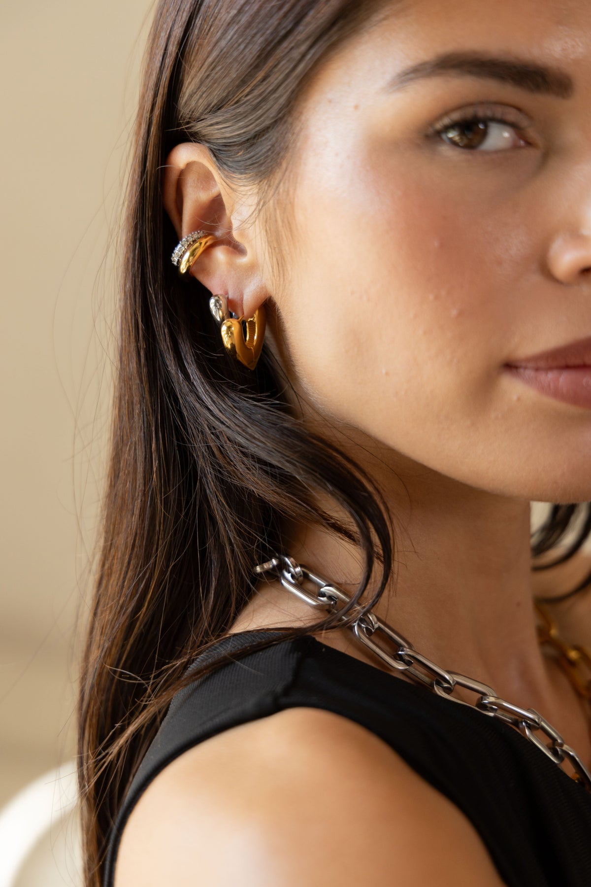 Kendall Two Tone Ear Cuff